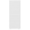 Reguliuojamų horizontalių žaliuzių panelė pavėsinėms Pergola ELEGANCE/DELUXE/FUSION 1 m, Baltas (93 cm)