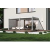 Reguliuojamų horizontalių žaliuzių panelė pavėsinėms Pergola ELEGANCE/DELUXE/FUSION 1.2 m, Baltas (113.3 cm)