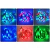RGB LED juosta su pultu, 5 m
