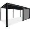 Roletas pavėsinei Pergola Premium Anthracite, 4m