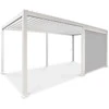 Roletas pavėsinei Pergola Premium Baltas, 3m