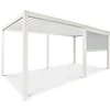 Roletas pavėsinei Pergola Premium Baltas, 3m