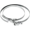 Sąvarža 25-90 mm Bradas W1/ ZINC PLATED