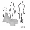 Sėdmaišis-gultas su pufu Sako XL Oxford, turkio spalvos