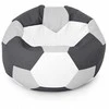 Sėdmaišis-pufas vaikams Ball XXL (40 cm), Light Pilkas/Graphite/Baltas