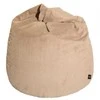 Sėdmaišis su pagalve Mega Lincoln L, 80x105 cm, rudas