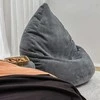 Sėdmaišis su pufu Mega Dot Velour XL, 90x120 cm, tamsiai pilkas