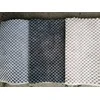 Sėdmaišis su pufu Mega Dot Velour XXL, 100x130 cm, šviesios smėlio spalvos