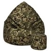 Sėdmaišis su pufu Sako Camouflage XXXXL Kodura, moro žalia