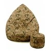 Sėdmaišis su pufu Sako Camouflage XXXXXL Kodura, moro ruda