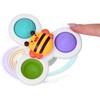 Sensorinis žaislas "Fidget Spinner" su siurbtuku, 3 vnt.