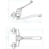 Sieninis virtuvinis maišytuvas Kuchinox MADERA Medical, BQM_08MD, Chrome