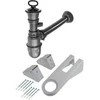 Sifonas plieninei ūkinei plautuvei Deante, ZXY_9969, Steel
