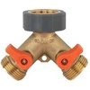 Skirstytuvas Bradas BRASS SOFT 2 kanalų, su 3/4" vid.sr. jungtim čiaupui ir vožtuvais