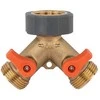 Skirstytuvas Bradas BRASS SOFT 2 kanalų, su 3/4" vid.sr. jungtim čiaupui ir vožtuvais