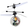 Skraidantis šviečiantis burbulas valdomas delnu Flash Aerocraft