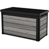 Sodo daiktadėžė Keter DECO DEC BOX, 380 l, Storm Pilkas