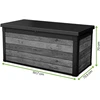 Sodo daiktadėžė Keter DECO DEC BOX, 570 l, Ashwood