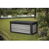 Sodo daiktadėžė Keter DECO DEC BOX, 630 l, Storm Pilkas