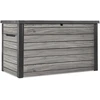 Sodo daiktadėžė Keter DECO DEC BOX, 870 l, Storm Pilkas