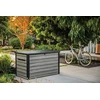 Sodo daiktadėžė Keter DECO DEC BOX, 870 l, Storm Pilkas