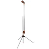 Sodo dušas su stovu Bradas Juodas LINE, 150-210 cm