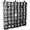 Sodo grotelės Bradas HEAVY GRID, 50x50 cm, juodos