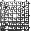 Sodo grotelės Bradas HEAVY GRID, 50x50 cm, juodos