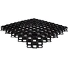 Sodo grotelės Bradas MULTI GRID, 40mm / 600x600mm, juodos