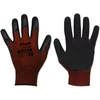 Sodo ir darbo pirštinės Bradas FLASH GRIP Raudonas, 6 dydis, 6 vnt.