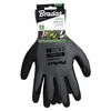 Sodo ir darbo pirštinės Bradas PERFECT GRIP GRAY, 8 dydis, 6 vnt.