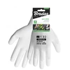 Sodo ir darbo pirštinės Bradas PURE Baltas, 7 dydis, 6 vnt.