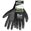 Sodo ir darbo pirštinės Bradas PURE Juodas, 10 dydis, 6 vnt.