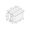 Sodo namukas Helsinki 7x8, Pilkas