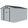 Sodo namukas HUDSON 9x10, Light Pilkas