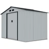 Sodo namukas HUDSON 9x6, Light Pilkas