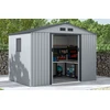 Sodo namukas HUDSON 9x6, Light Pilkas