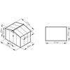 Sodo namukas HUDSON 9x6, Oak Brown