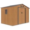 Sodo namukas HUDSON 9x6, Oak Pilkas