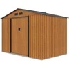 Sodo namukas HUDSON 9x6, Oak Pilkas
