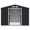 Sodo namukas HUDSON 9x8, Cold Pilkas