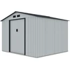 Sodo namukas HUDSON 9x8, Light Pilkas