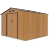 Sodo namukas HUDSON 9x8, Oak Pilkas
