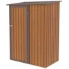 Sodo namukas KENT, 143x89 cm, Oak/Brown