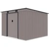 Sodo namukas OREGON 9x8, Warm Pilkas