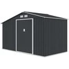 Sodo namukas su malkine MADISON 11x6, Cold Pilkas