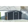 Sodo namukas su malkine MADISON 11x6, Cold Pilkas