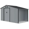 Sodo namukas su malkine MADISON 11x6, Light Pilkas