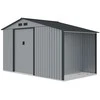Sodo namukas su malkine MADISON 11x6, Light Pilkas
