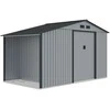 Sodo namukas su malkine MADISON 11x6, Light Pilkas